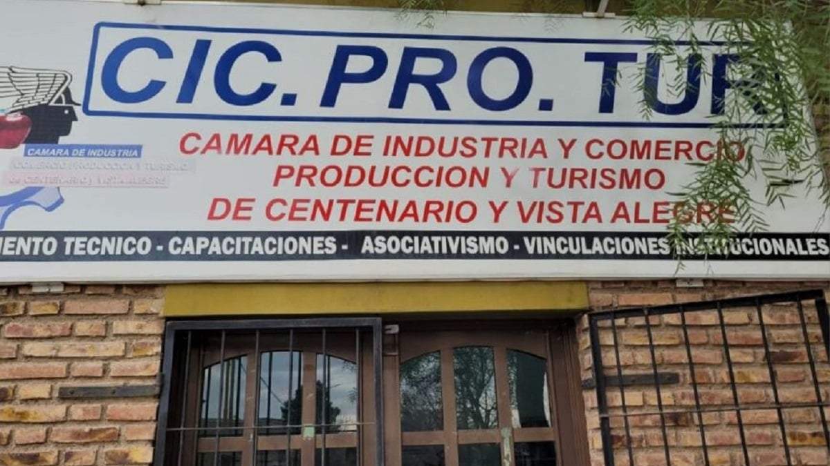 Cámara de Industria, Comercio, Producción y Turismo de Centenario. Fuente: (Centenario Digital)