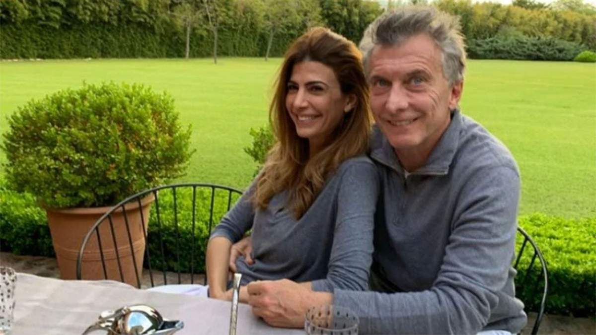 Mauricio Macri con Juliana Awada. Fuente: (Twitter)