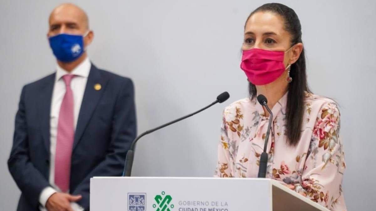 Claudia Sheinbaum en la conferencia de prensa