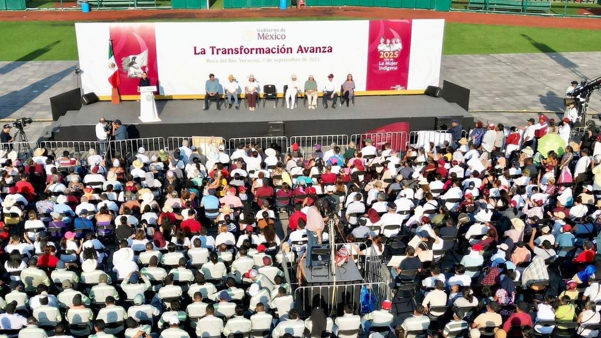 La presidenta en Veracruz