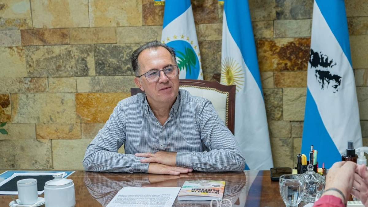 El intendente de Plottier, Luis Bertolini. Fuente: (Facebook)