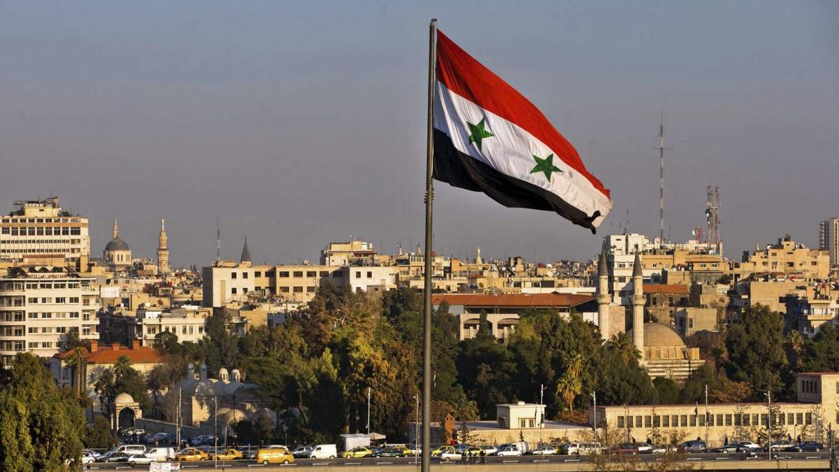 Bandera de Siria. Fuente: (Twitter)
