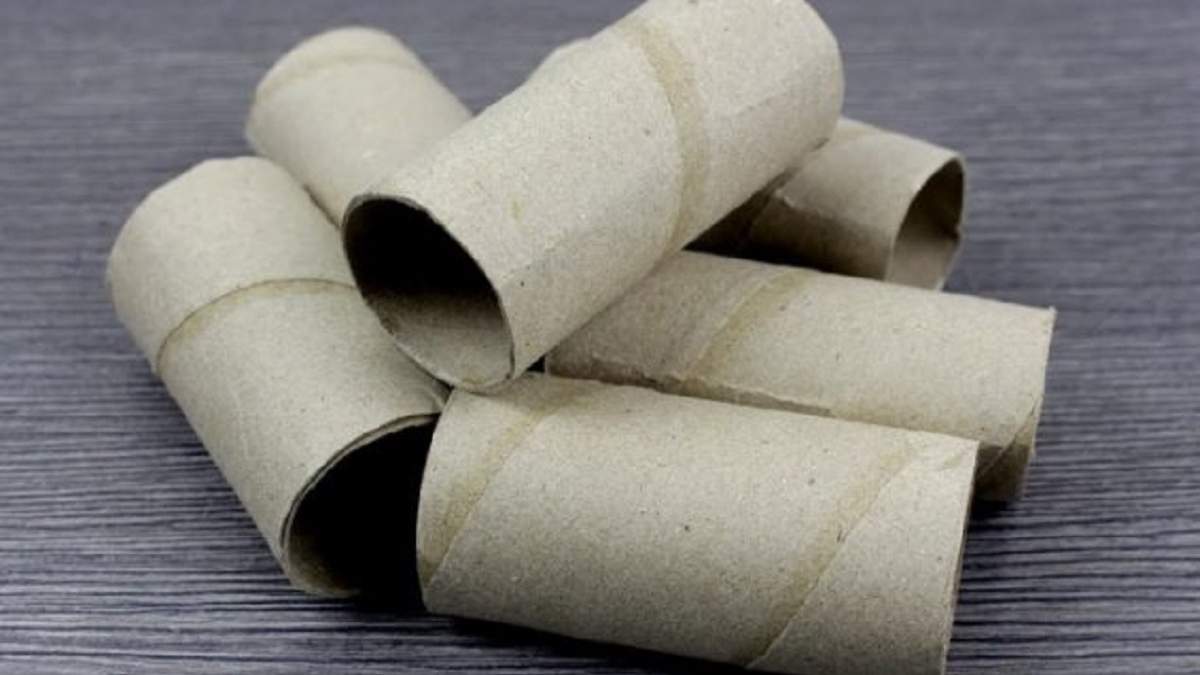 Cómo reciclar con rollos de papel. Fuente: (X)