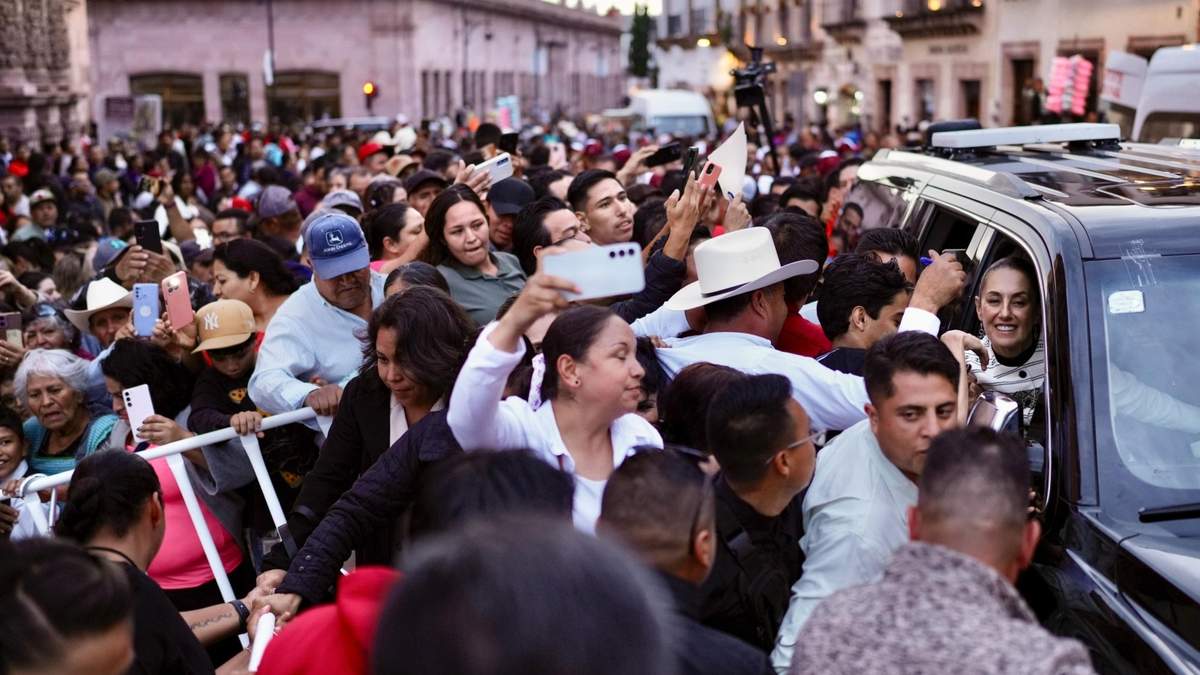 Claudia Sheinbaum en Zacatecas