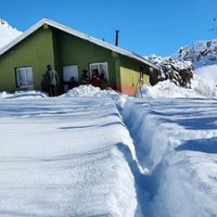 El temporal de nieve pegó fuerte en el norte neuquino y hay pobladores varados