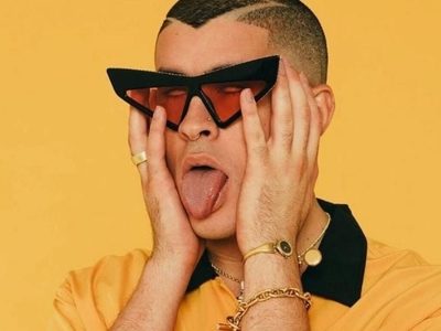 "¡Fuera abajo!" Bad Bunny tropezó en vivo con un bailarín y lo fue a buscar ¡Mirá!