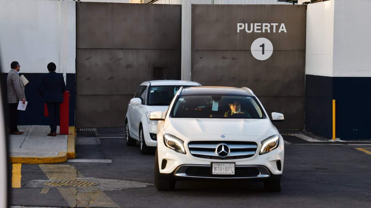 Operativo a la llegada de Ancira a México