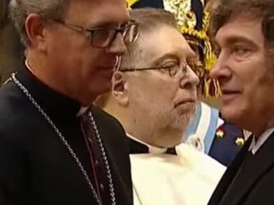 El destrato de Milei y el arzobispo que se le plantó