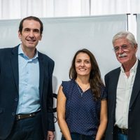 Dirigentes nacionales de Juntos por el Cambio respaldaron la candidatura de Pablo Cervi