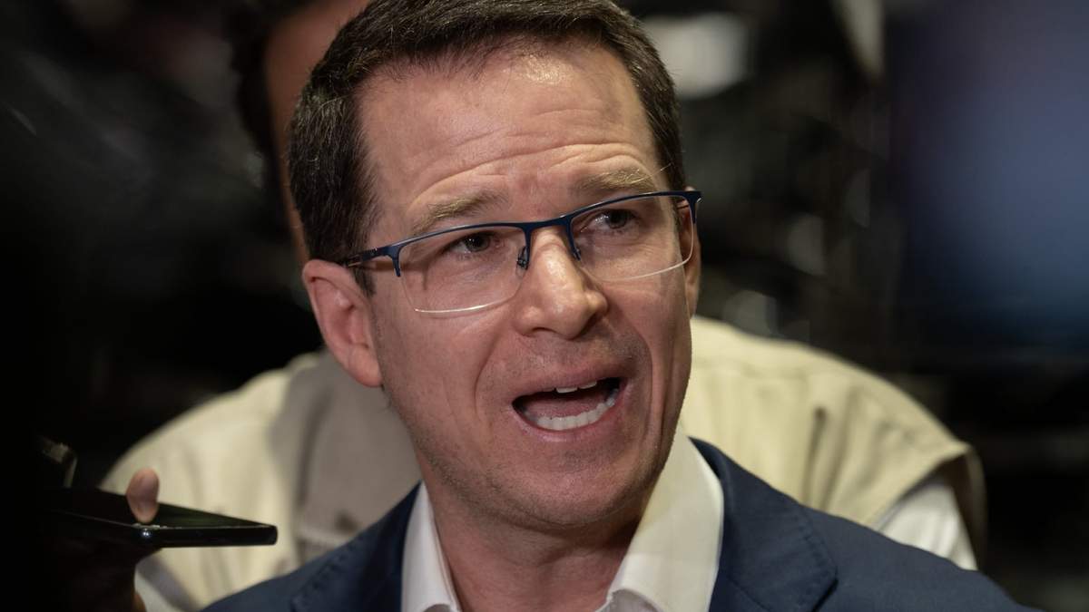 El coordinador de la bancada del PAN en el Senado, Ricardo Anaya