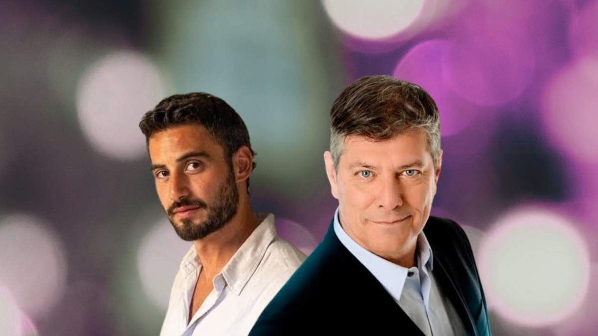 Nico Occhiato y Mario Pergolini. Fuente: (Minuto Neuquén)