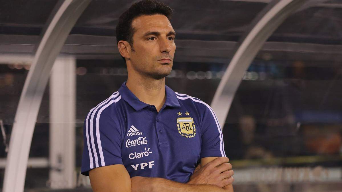 Lionel Scaloni. Fuente: (Twitter).