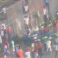 Reprimen con gas pimienta motín en el penal de Topo Chico