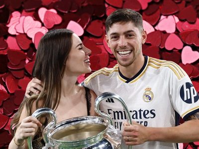 Con una advertencia: la divertida historia de amor de Federico Valverde y Mina Bonino