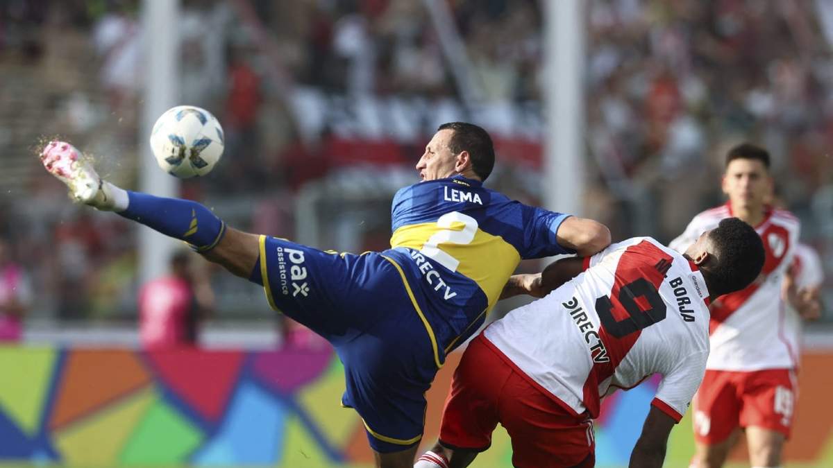 Boca vs. River. Fuente: (Instagram)