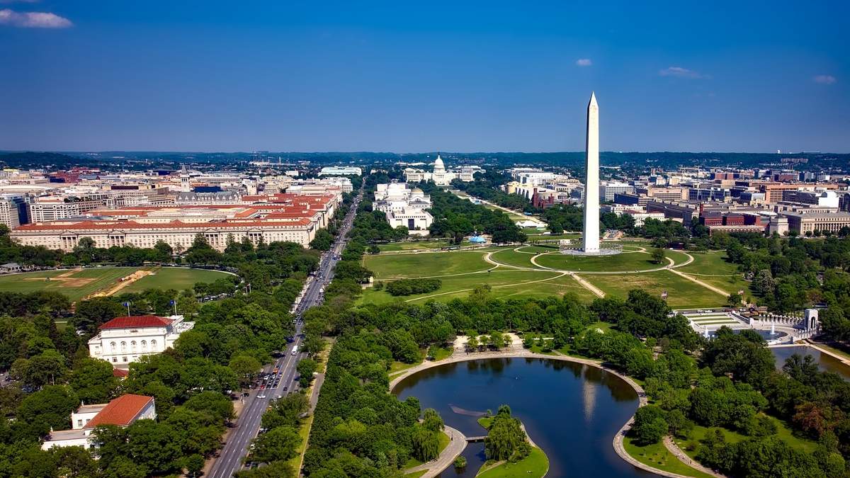 Washington D.C, capital de Estados Unidos. Fuente: (Twitter)