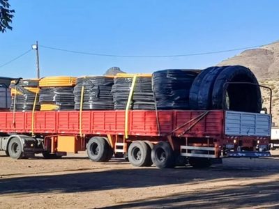 Provisión de gas natural: avance en la red de distribución para localidades del norte neuquino