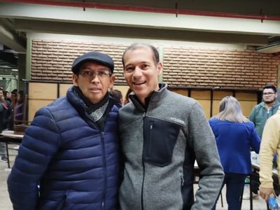 Omar Gutiérrez acompaña al en su intento por reelegirse