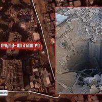 Israel publicó un video de un supuesto túnel de Hamás junto al hospital Al Shifa