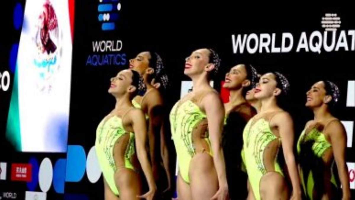 La Selección Mexicana de natación artística consiguió la medalla de oro en la Copa del Mundo