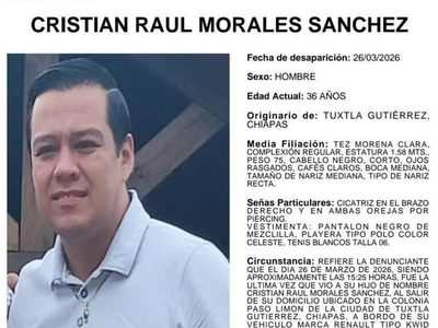 Conductores de aplicación realizan bloqueo por desaparición de un chofer en Chiapas