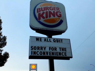 Empleados denuncian maltrato laboral en un Burger King y su renuncia se vuelve viral