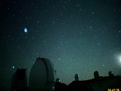 Space X explica misteriosa espiral azul sobre Hawái