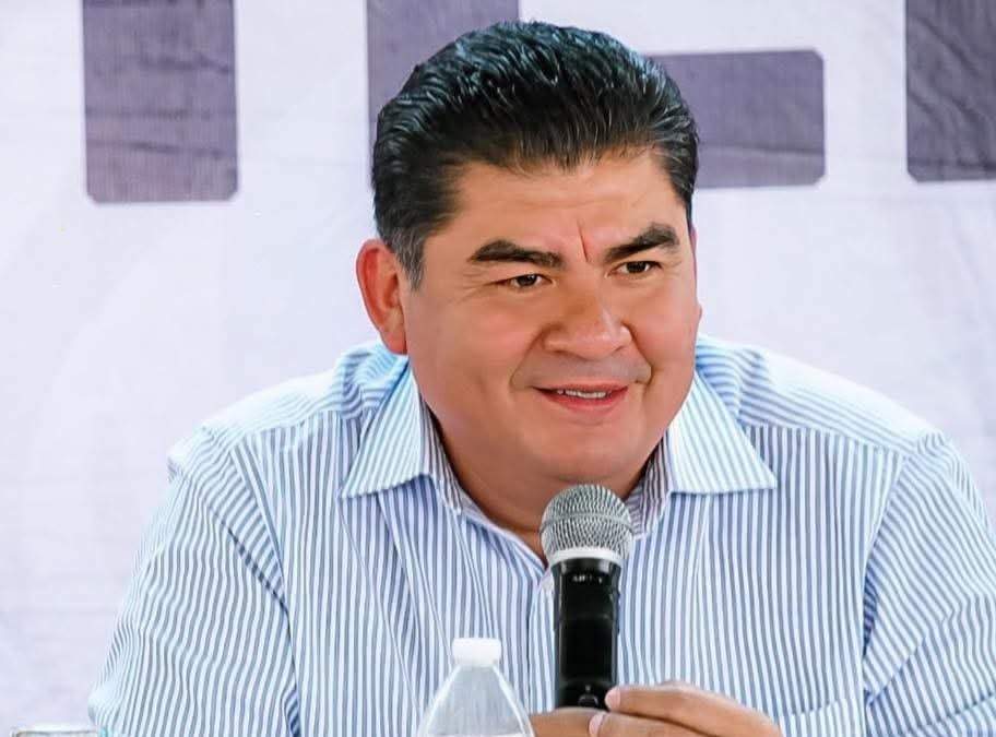 El presidente municipal de Yecapixtla, Heladio Rafael Sánchez Zavala