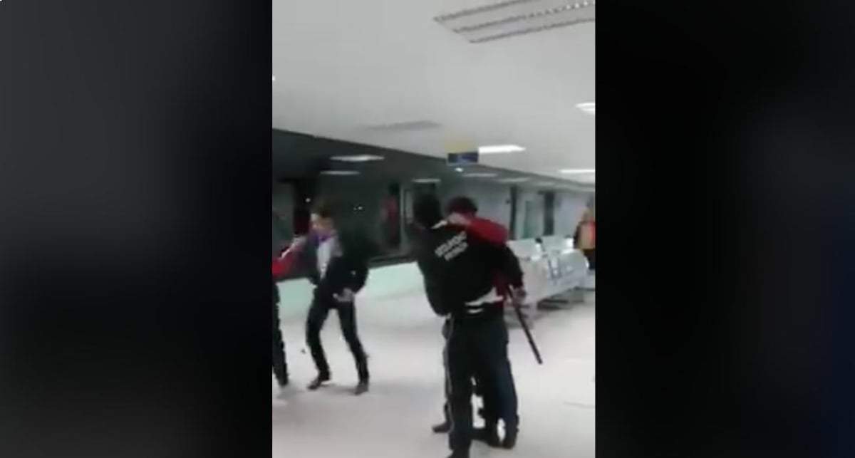 Vigilante atacado en hospital de Tlaxcala