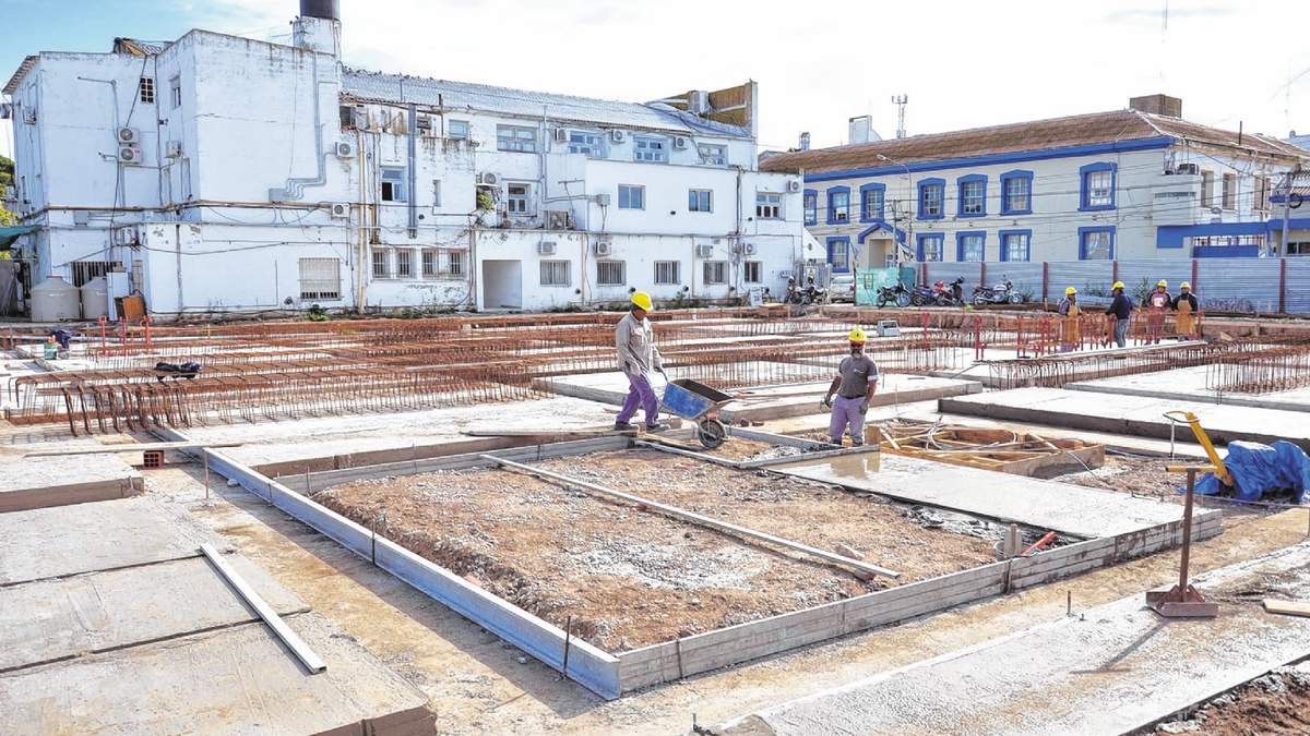 Obra realizada por el Plan Castello. Fuente: (Twitter)