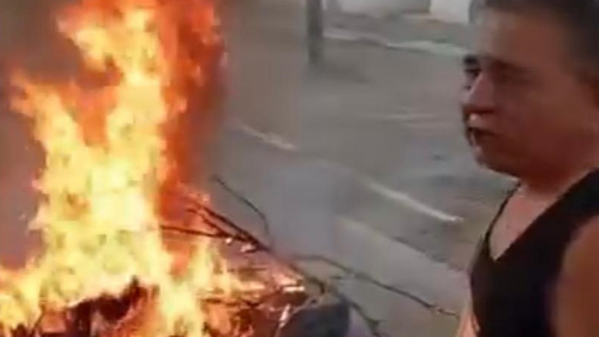 Vecinos hartos de la inseguridad.