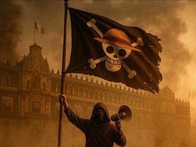 Generación Z convoca marcha contra la corrupción en México con banderas de One Piece