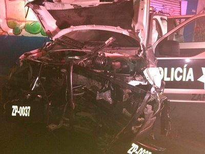 CEDHJ investiga choque de dos patrullas que provocó la muerte de cuatro personas en Zapopan
