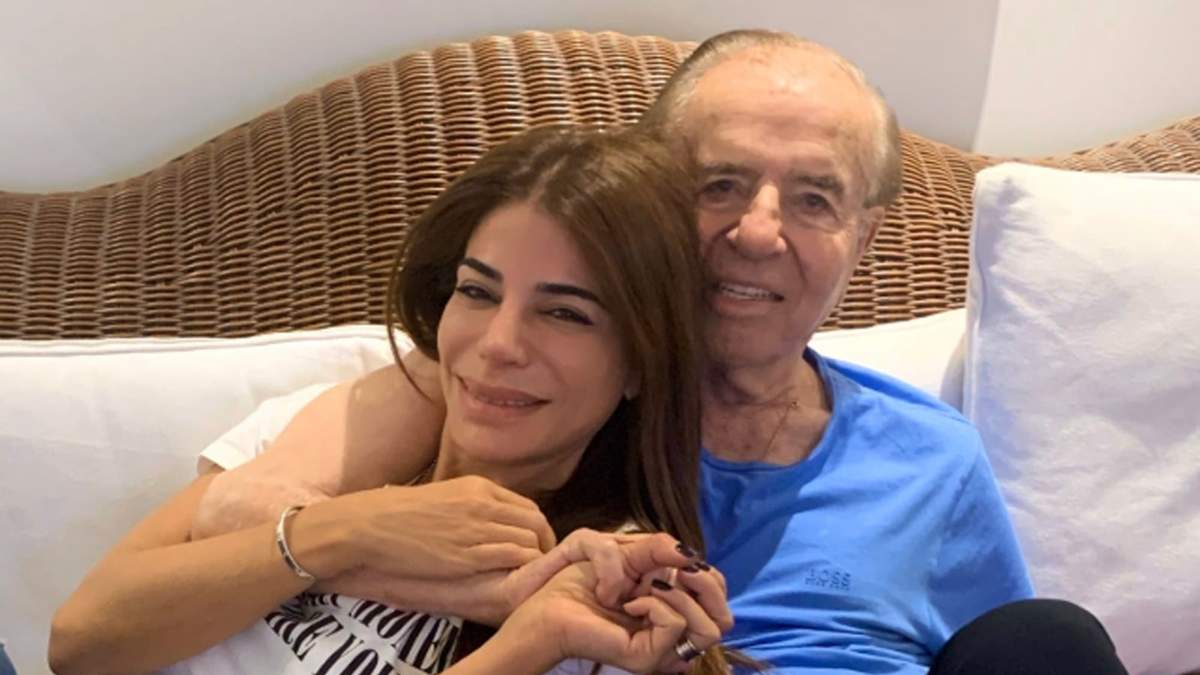 Zulemita y Carlos Menem. Fuente: (Instagram)