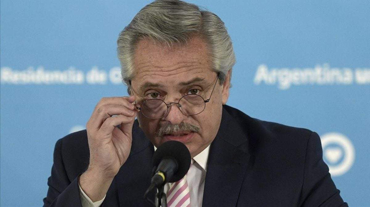 Alberto Fernández, presidente de la Nación. Fuente: (Twitter)