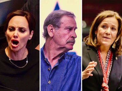 Lilly Téllez, Vicente Fox y Margarita Zavala reaccionaron así al comunicado de AMLO