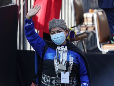 Los convencionales de Chile ovacionaron a Elisa Loncón: qué dijo en su último discurso