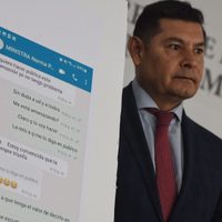 Alejandro Armenta denuncia supuestos mensajes de intimidación de Norma Piña