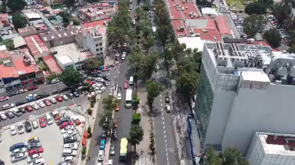 Zona de hospitales de Tlalpan