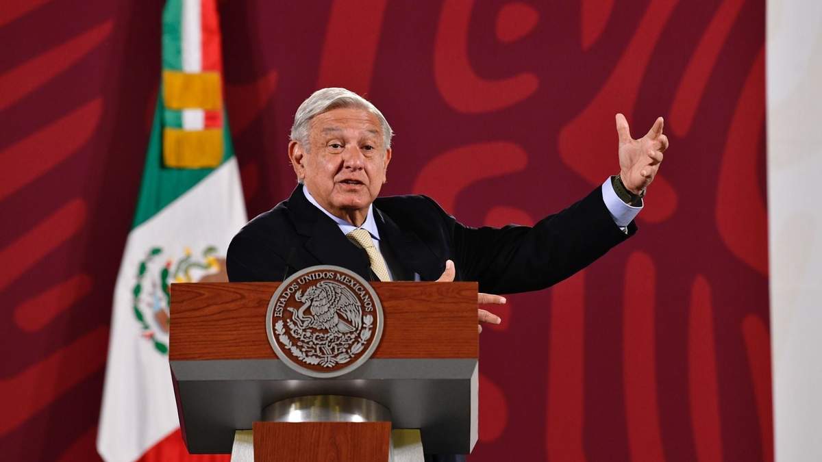 El presidente López Obrador