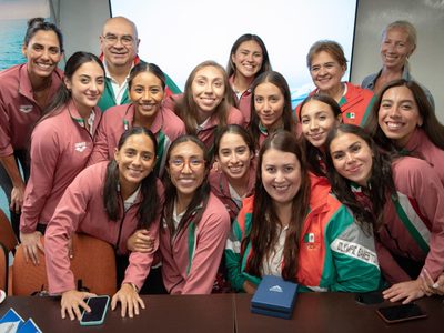 Narran cómo la Conade no permitió el acceso a coreógrafa ucraniana de natación artística