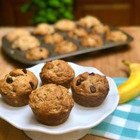 ¿Tenés 2 bananas maduras? Receta de muffins de bananas: suaves, húmedos y perfectos para acompañar el mate