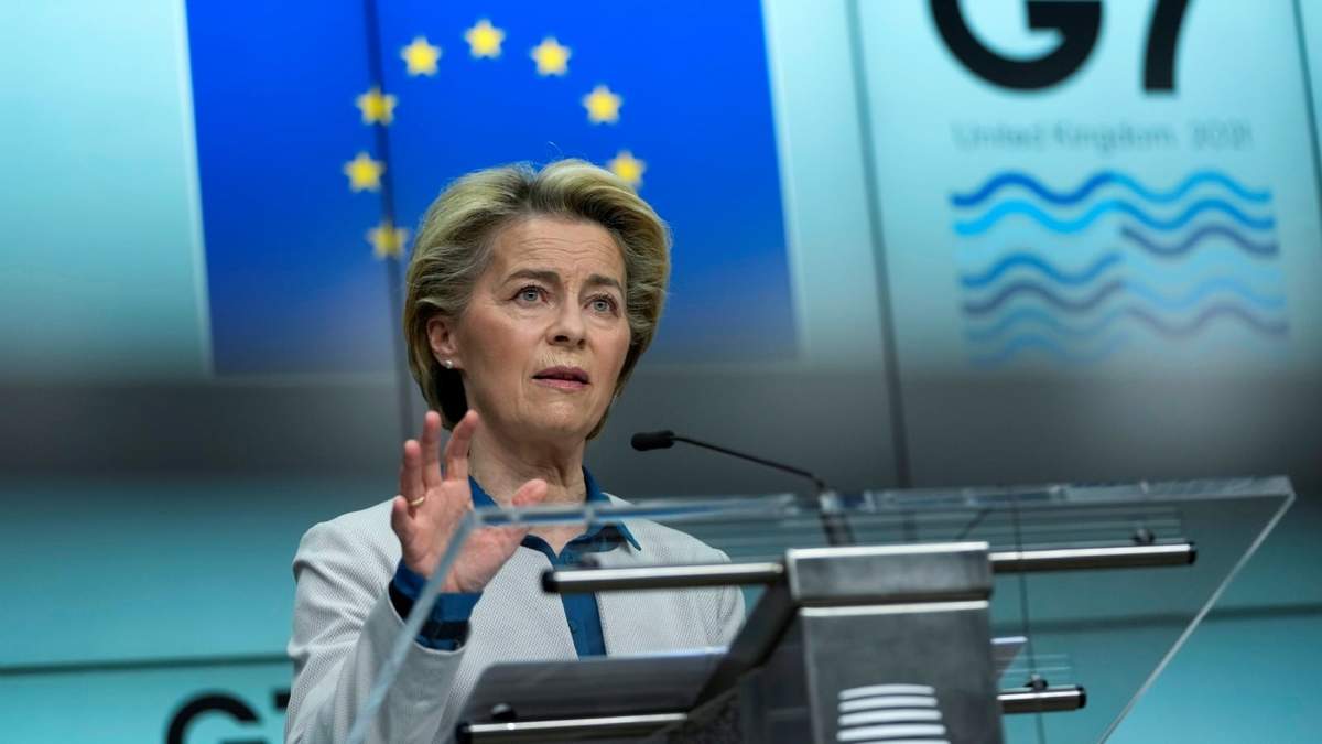 Presidenta de la Comisión Europea, Ursula von der Leyen. Fuente: (Twitter)