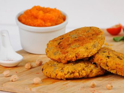 Las hamburguesas están caras: reemplázalas por estas de calabaza y garbanzos que son una perdición