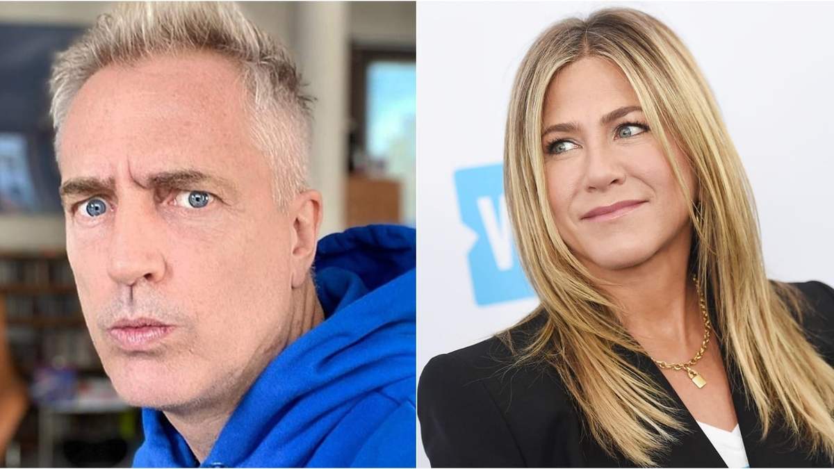Marley y Jennifer Aniston. Fuente: (Twitter)