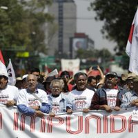 #2deOctNoSeOlvida: Reclaman en marcha por 48 años de impunidad
