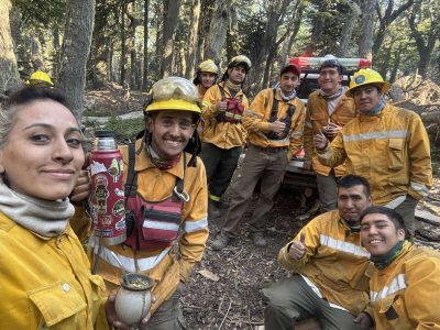 El incendio en Valle Magdalena: la lucha de los brigadistas contra el fuego, en primera persona