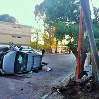 Impresionante accidente en Cipolletti: una herida y severos daños