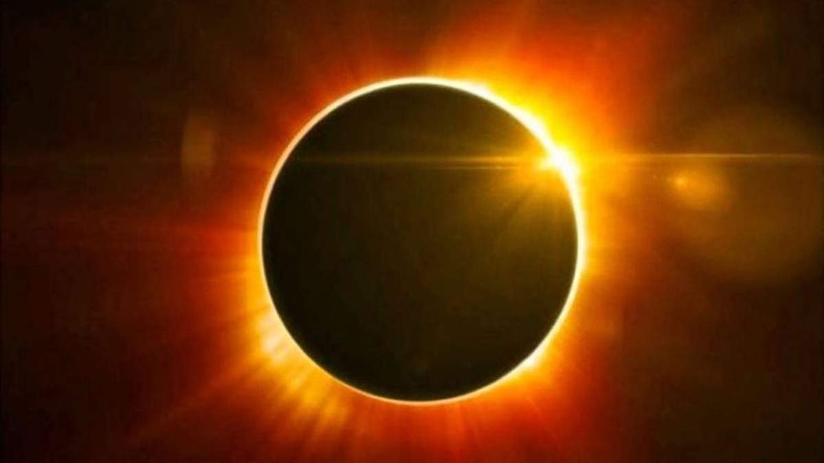 Eclipse solar. Fuente: (Twitter)