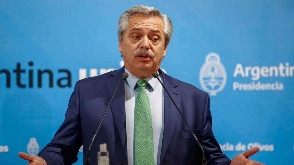 Alberto Fernández, presidente de la Nación. Fuente: (Twitter)
